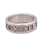 Tiffany & Co. Pre-owned Pre-owned Silver ringar Gray, Dam