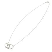 Tiffany & Co. Pre-owned Pre-owned Silver halsband Gray, Dam