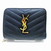 Yves Saint Laurent Vintage Pre-owned Laeder plnbcker Black, Dam