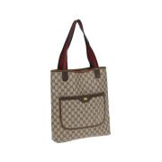 Gucci Vintage Pre-owned Plast totevskor Beige, Dam