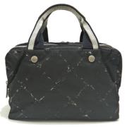 Chanel Vintage Pre-owned Canvas chanel-vskor Black, Dam