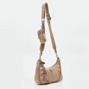 Prada Vintage Pre-owned Laeder prada-vskor Beige, Dam