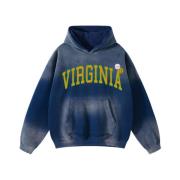 Newtone Skyler Virginia Hoodie Tie Dye Blue, Dam