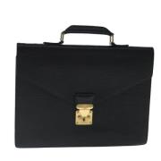 Louis Vuitton Vintage Pre-owned Laeder portfljer Black, Dam