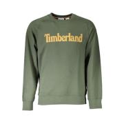 Timberland Grön Bomullsblandad Tröja Green, Herr