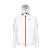 K-Way Stilren hoodie för män och kvinnor White, Herr