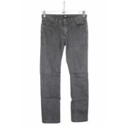 Dolce & Gabbana Pre-owned Pre-owned Bomull jeans Gray, Dam