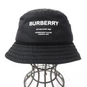 Burberry Vintage Pre-owned Nylon hattar-och-kepsar Black, Dam