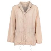 Prada Vintage Pre-owned Nylon ytterklder Beige, Dam