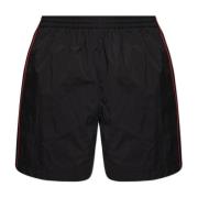 Balenciaga Shorts med broderad logotyp Black, Herr