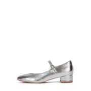 Jeffrey Campbell Silver Platta Skor Gray, Dam