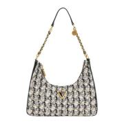 Guess Shoulder Bags Gray, Dam