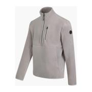 Cruyff Half Zip Fleece Sweater Grå Herr Gray, Herr