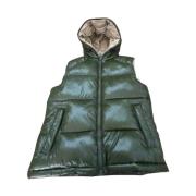 Save The Duck Quiltad Puffer Vest för Män Green, Herr