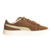 Puma Casual skor för män och kvinnor Brown, Herr