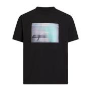 Calvin Klein Basketplan T-shirt Black, Herr