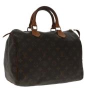 Louis Vuitton Vintage Pre-owned Canvas handvskor Brown, Dam