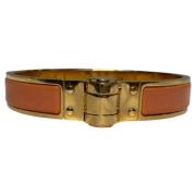 Hermès Vintage Pre-owned Metall armband Orange, Dam