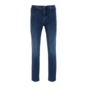 Incotex Stretch Denim Jeans Blue, Herr