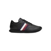 Tommy Hilfiger Lågtop Sneakers Black, Herr