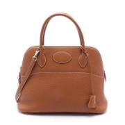 Hermès Vintage Pre-owned Laeder handvskor Brown, Dam