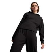 Puma Ess Elevated Hoodie Black, Dam