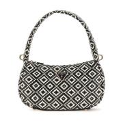 Guess Svart Rianee Hobo Handväska Black, Dam