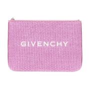 Givenchy Stilig Clutchväska för Kvinnor Purple, Dam