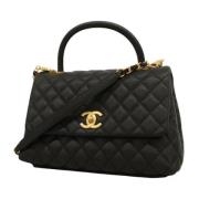 Chanel Vintage Pre-owned Laeder chanel-vskor Black, Dam