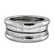 Bvlgari Vintage Pre-owned Silver ringar Gray, Dam