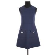 Valentino Vintage Pre-owned Ylle klnningar Blue, Dam