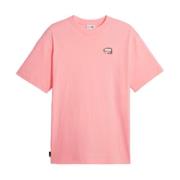 Puma Casual T-shirts för män och kvinnor Pink, Herr