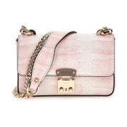 Guess Konvertibel Crossbody Väska i Rosa Pink, Dam