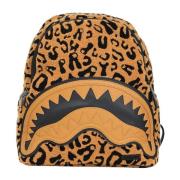 Sprayground Chenille Cheetah Beige Ryggsäck Beige, Dam