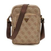 Guess Stilren Torino Bum Bag Beige/Brown Brown, Dam