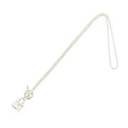 Hermès Vintage Pre-owned Silver halsband Gray, Dam