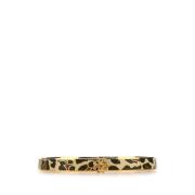 Tory Burch Metallarmband med tryckt design Multicolor, Dam