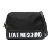 Love Moschino Stiliga Crossbody-väskor för Vardagsbruk Black, Dam