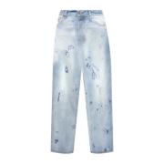 Vetements Jeans med tryck Blue, Herr