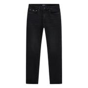 GAS Slim-fit Denim Byxor Black, Herr