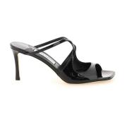 Jimmy Choo Lackläder Anise Mules Black, Dam