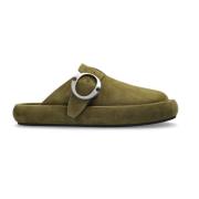 Alexander McQueen Suede slides Arc Green, Herr