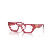 Miu Miu Vista Stiliga Solglasögon Red, Unisex