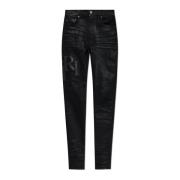 Amiri Jeans med logotyp Black, Herr