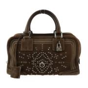 Loewe Pre-owned Pre-owned Mocka handvskor Brown, Dam