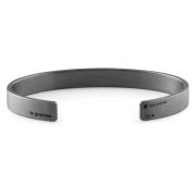 Le Gramme Bandarmband tillverkat i Frankrike Black, Unisex