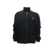 John Richmond Svart Zip-Up Tröja Uma24061Fe HB Black, Herr