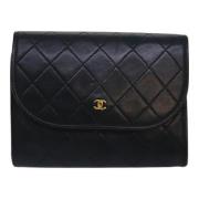 Chanel Vintage Pre-owned Laeder chanel-vskor Black, Dam