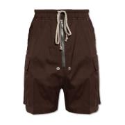 Rick Owens Cargobela Shorts Red, Herr