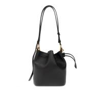 Furla Axelväska Sfera Mini typ hink Black, Dam